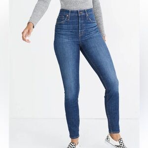 Madewell Curvy High-Rise Skinny Jeans Sz 26T